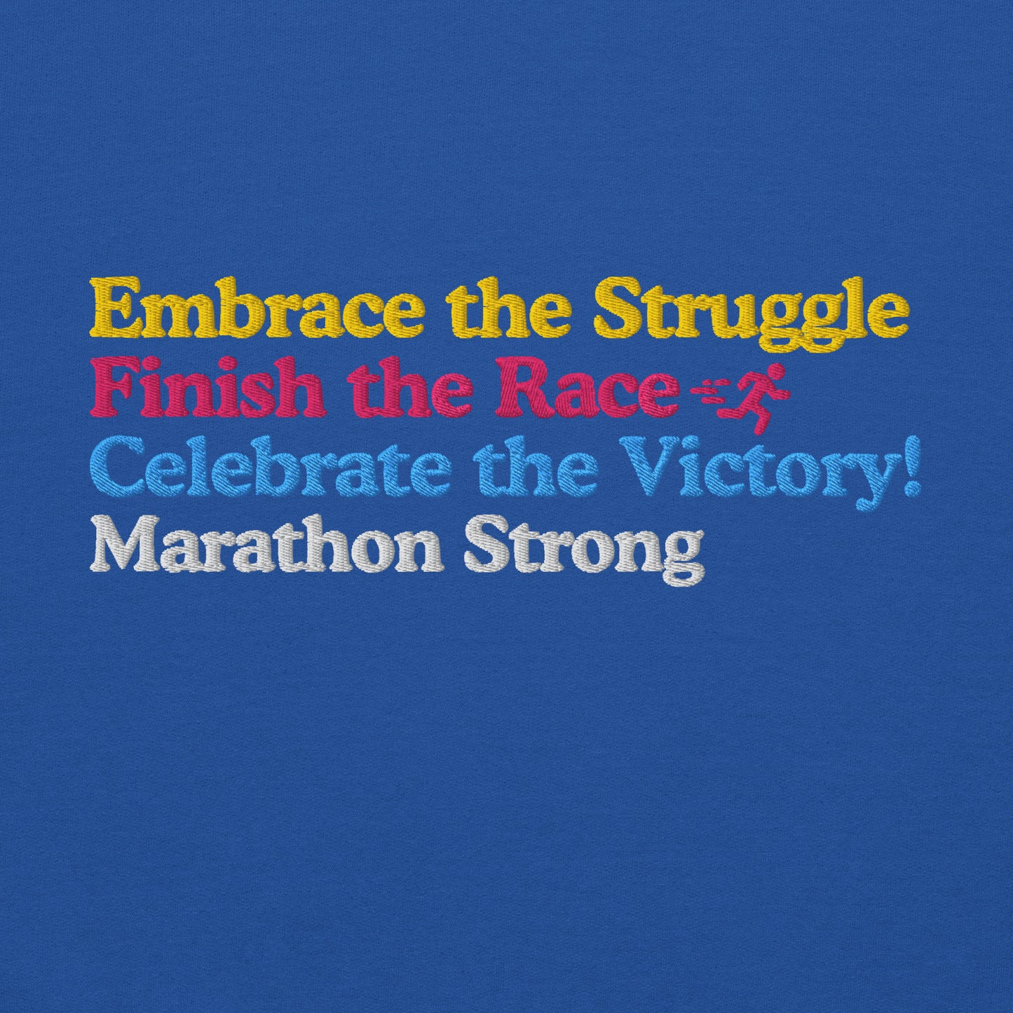 Celebrate the Victory of a Marathon Hoodie