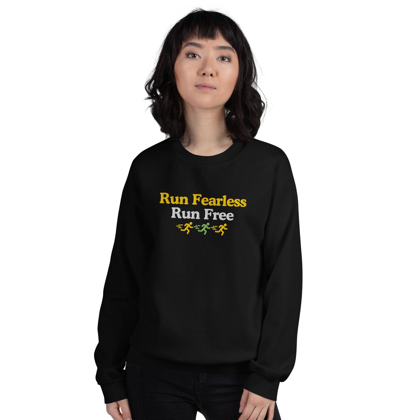 Run Fearless, Run Free Crewneck