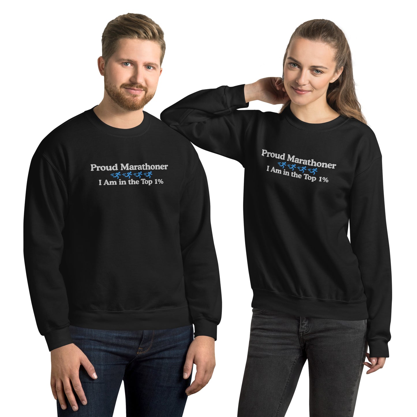 Proud Marathoner Crewneck
