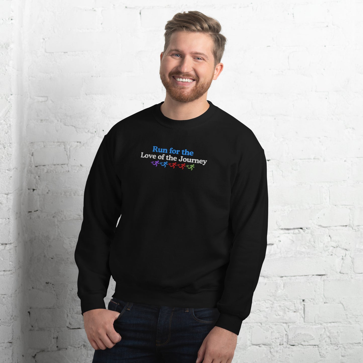 Run for the Love of the Journey Crewneck