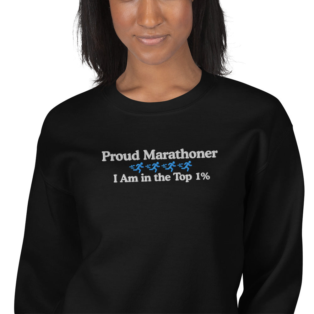 Proud Marathoner Crewneck