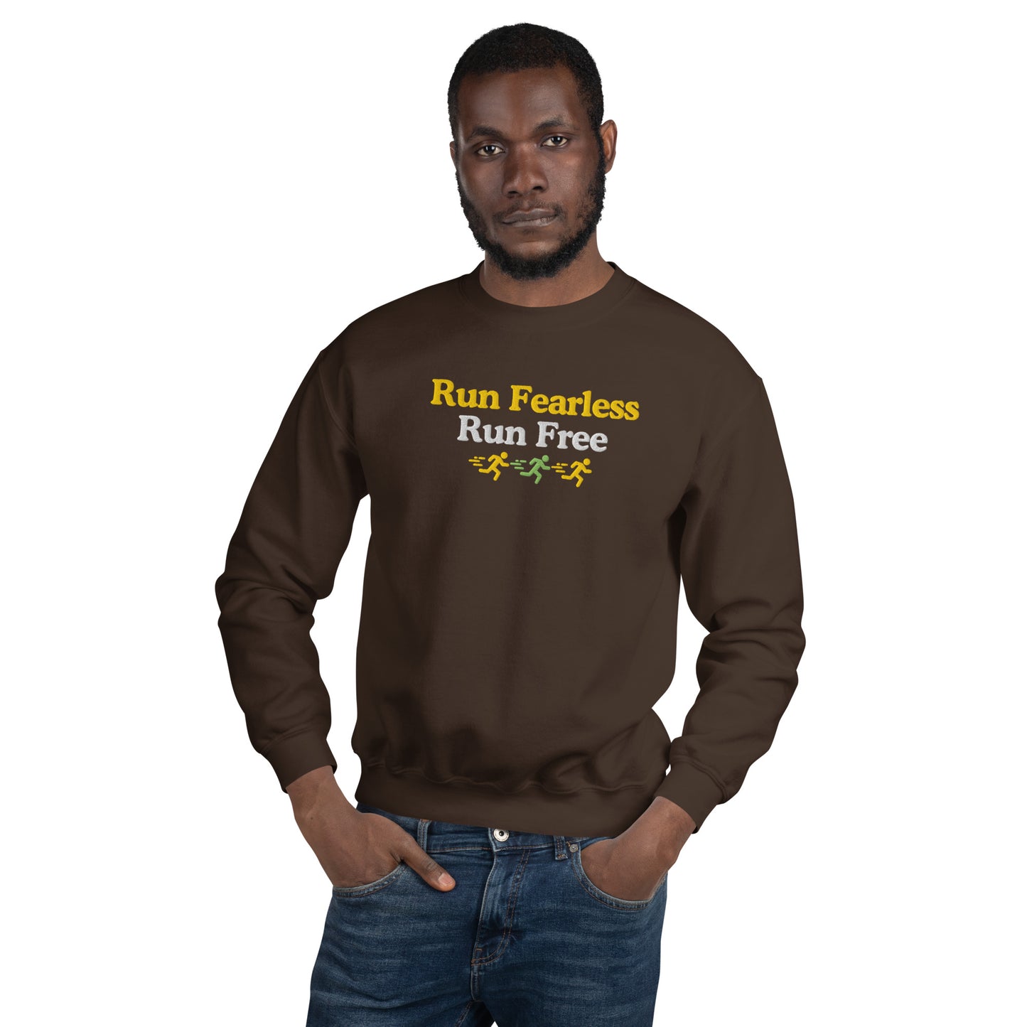 Run Fearless, Run Free Crewneck