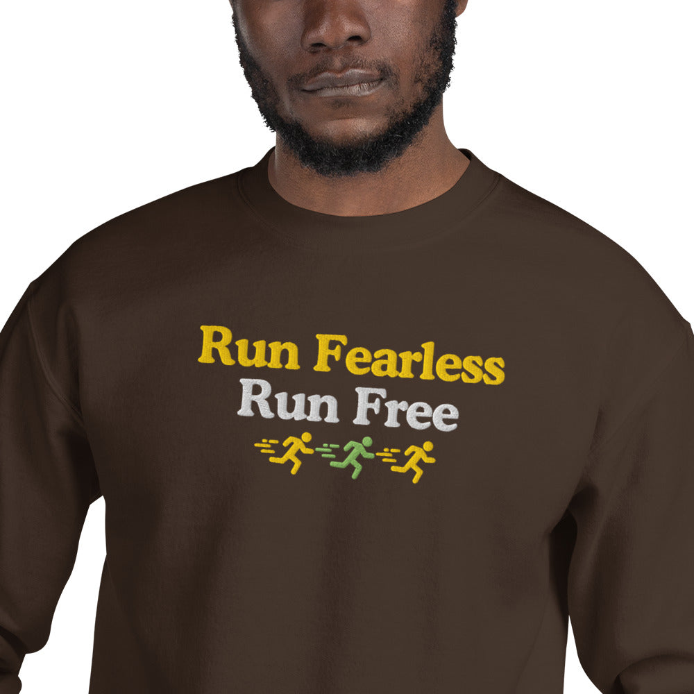 Run Fearless, Run Free Crewneck