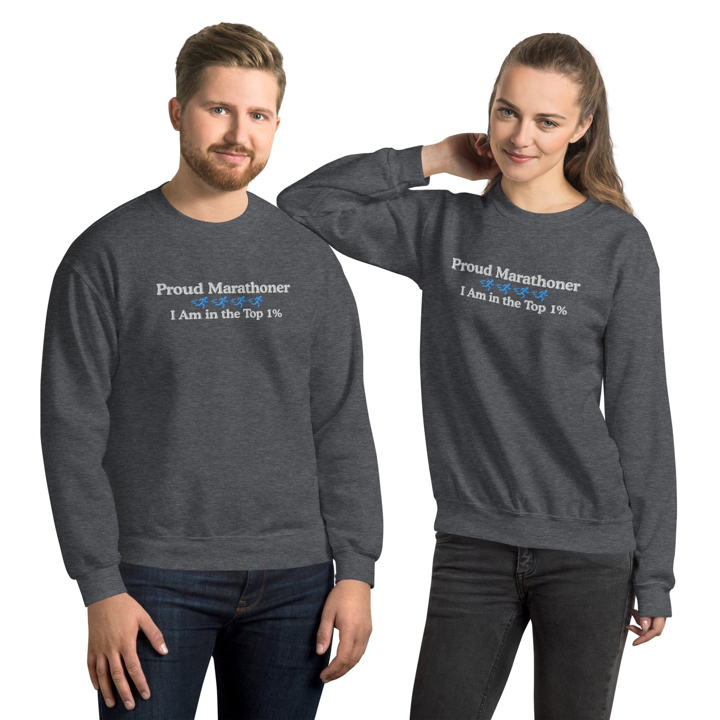 Proud Marathoner Crewneck
