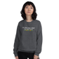 It's Not Just a Half, 13.1 and Proud Crewneck