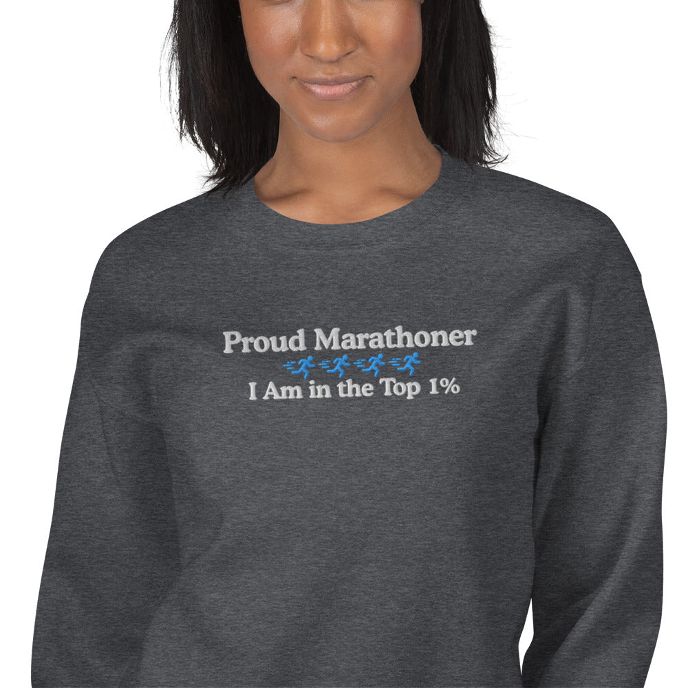 Proud Marathoner Crewneck
