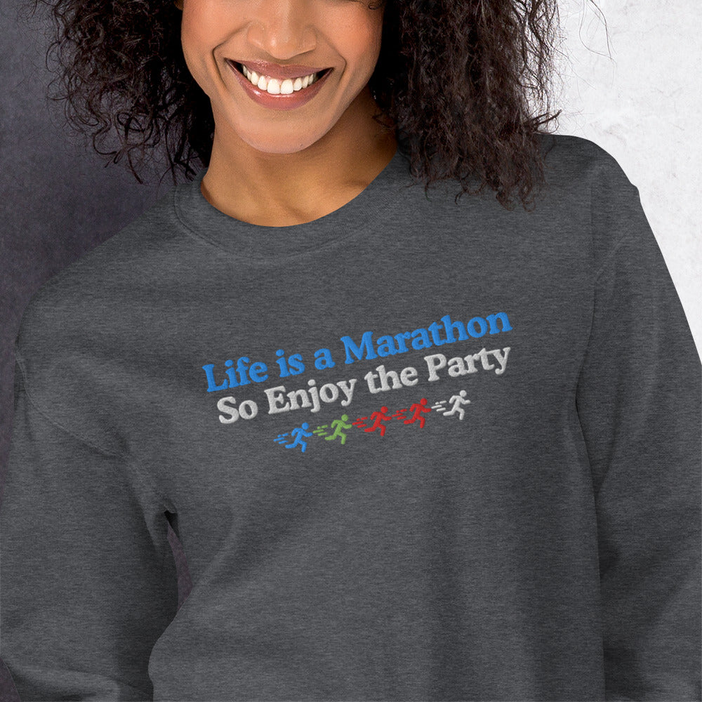 Life is a Marathon Crewneck