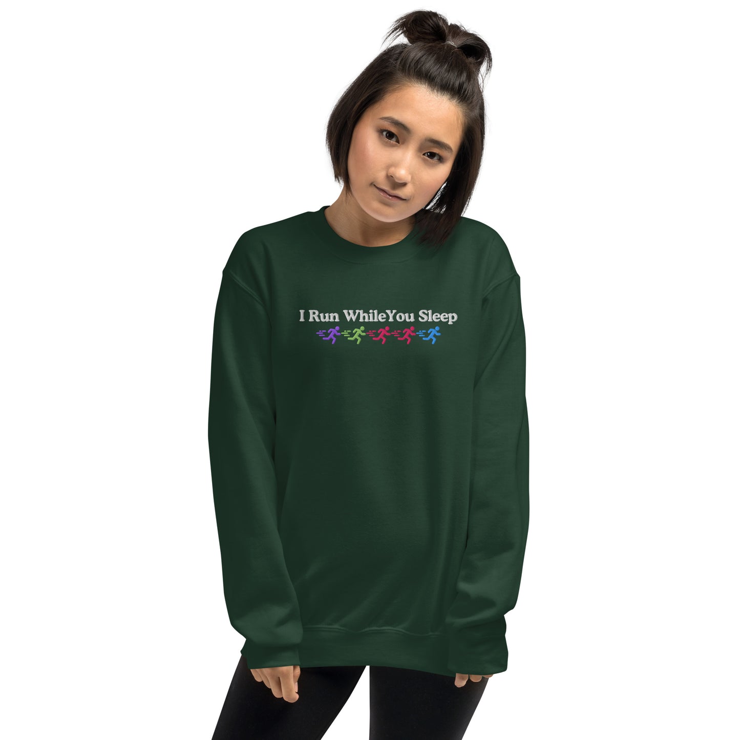 I Run While You Sleep Crewneck