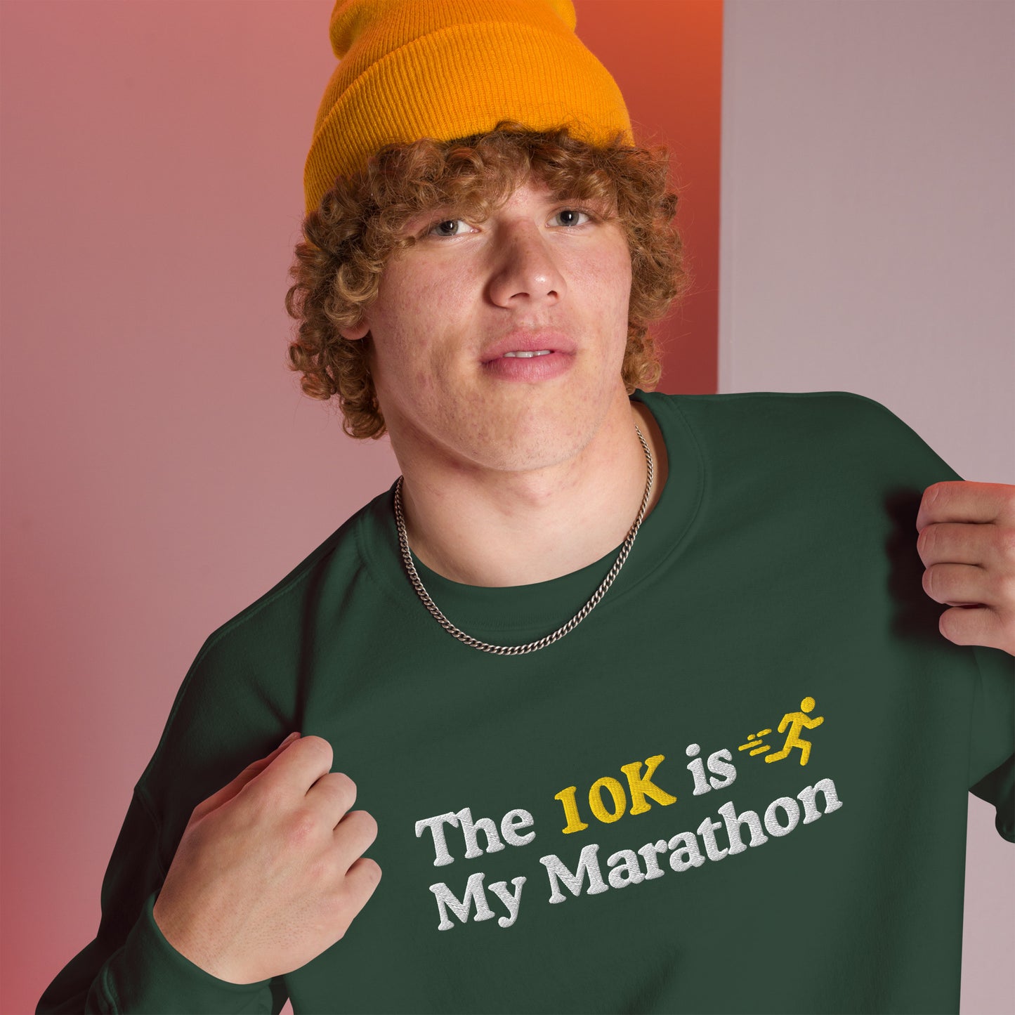 The 10K is My Marathon Crewneck