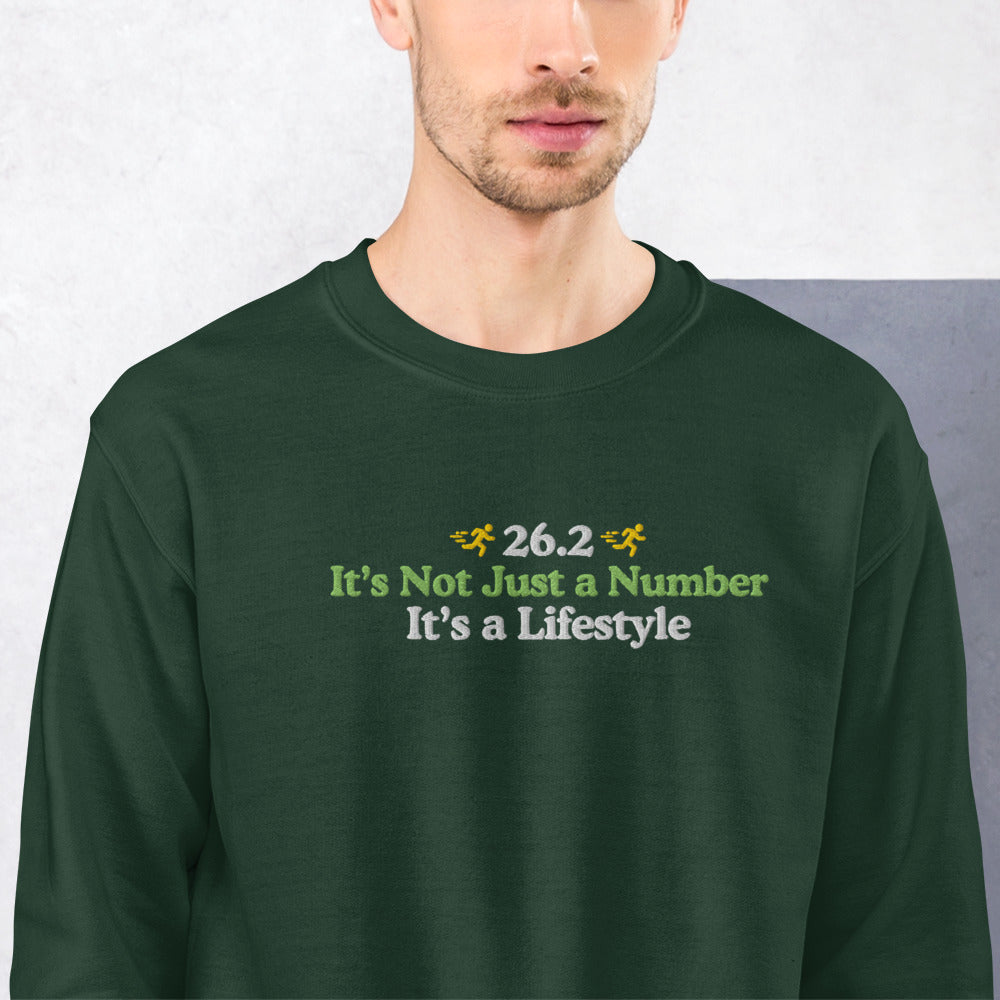 26.2 It's Not Just a Number Crewneck