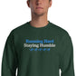 Running Hard, Staying Humble Crewneck