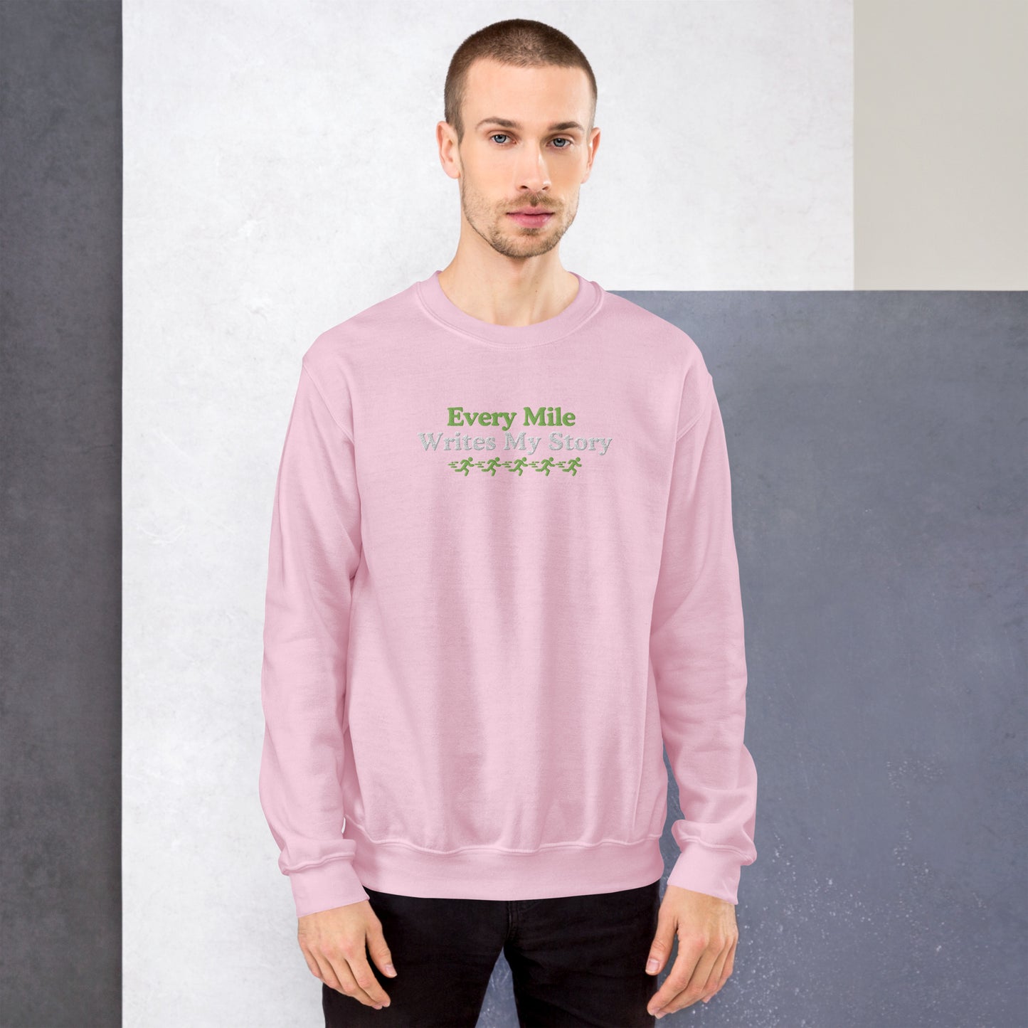 Every Mile Writes My Story Crewneck