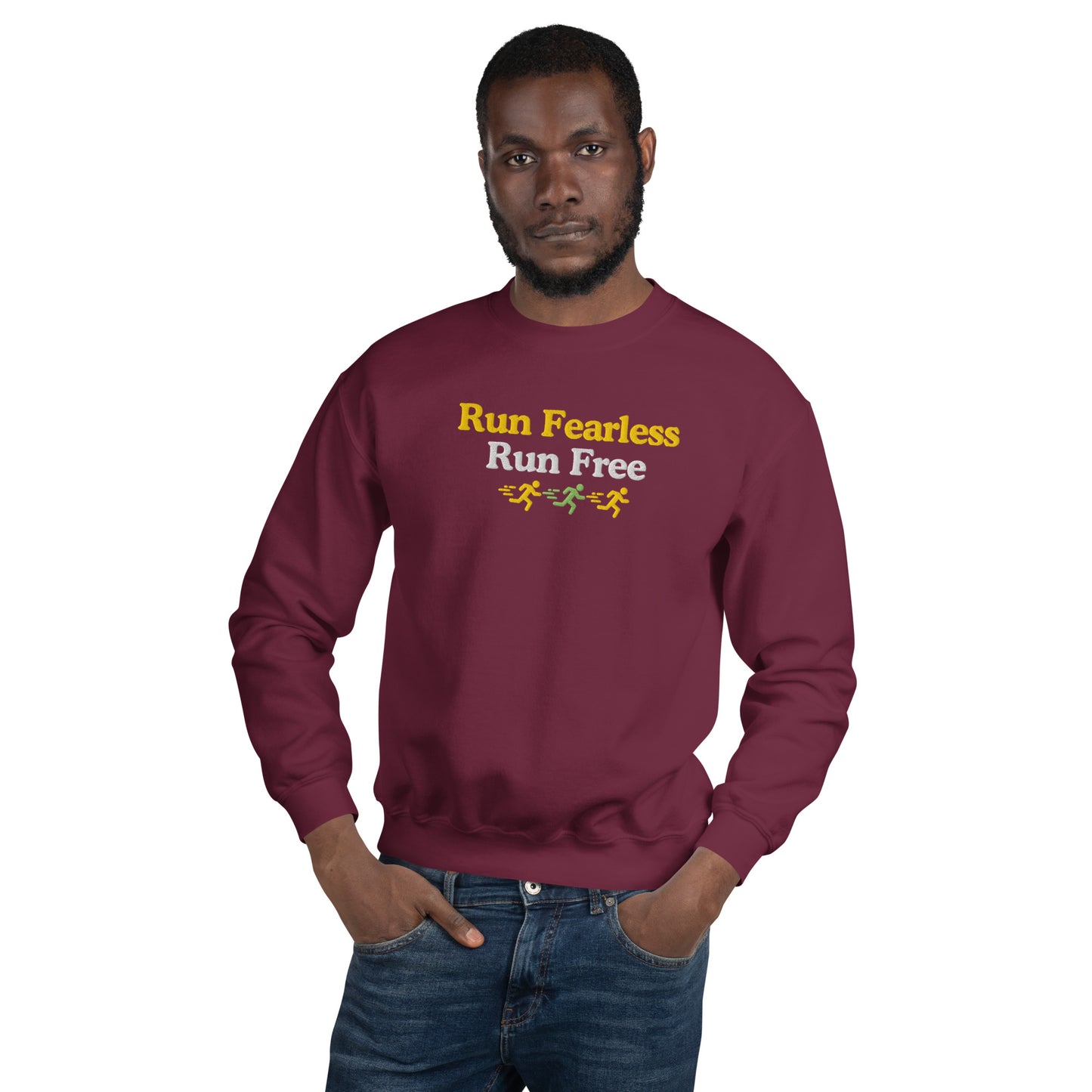 Run Fearless, Run Free Crewneck