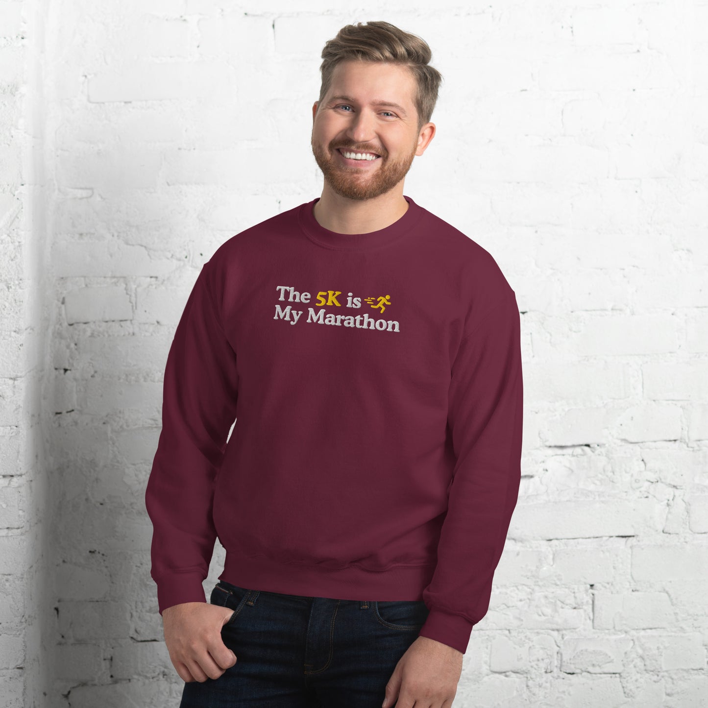 The 5K is My Marathon Crewneck