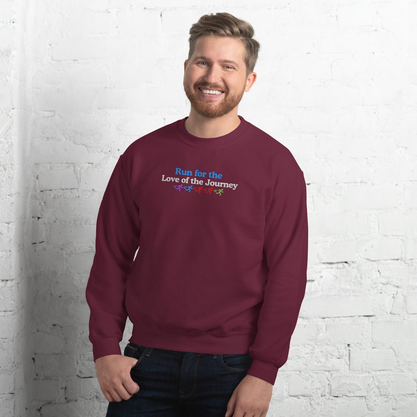 Run for the Love of the Journey Crewneck
