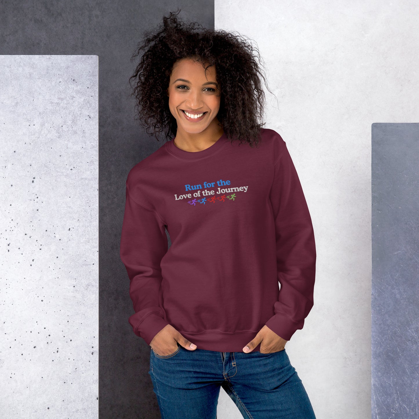 Run for the Love of the Journey Crewneck