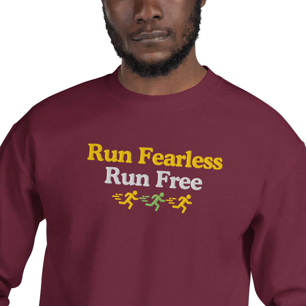 Run Fearless, Run Free Crewneck