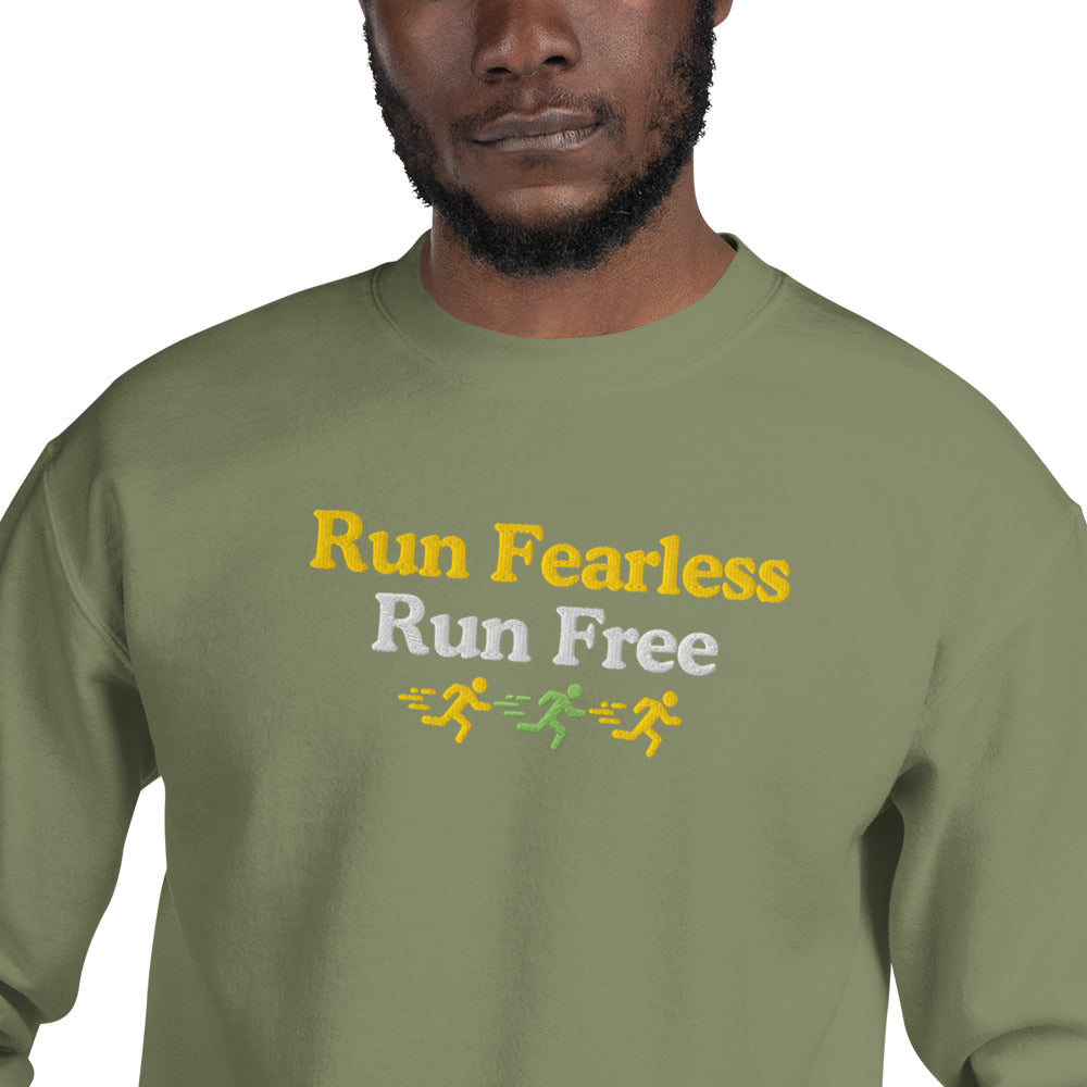 Run Fearless, Run Free Crewneck