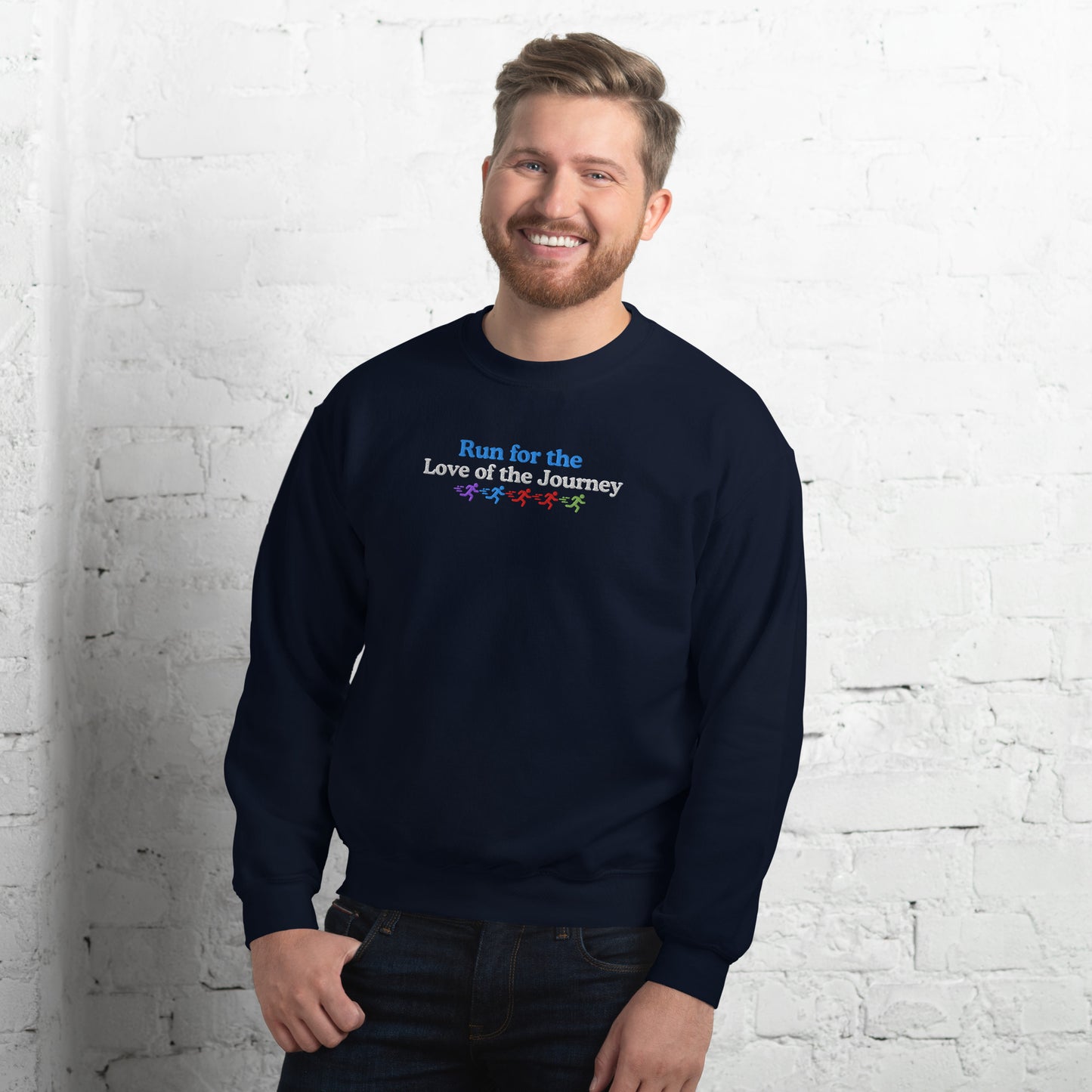 Run for the Love of the Journey Crewneck