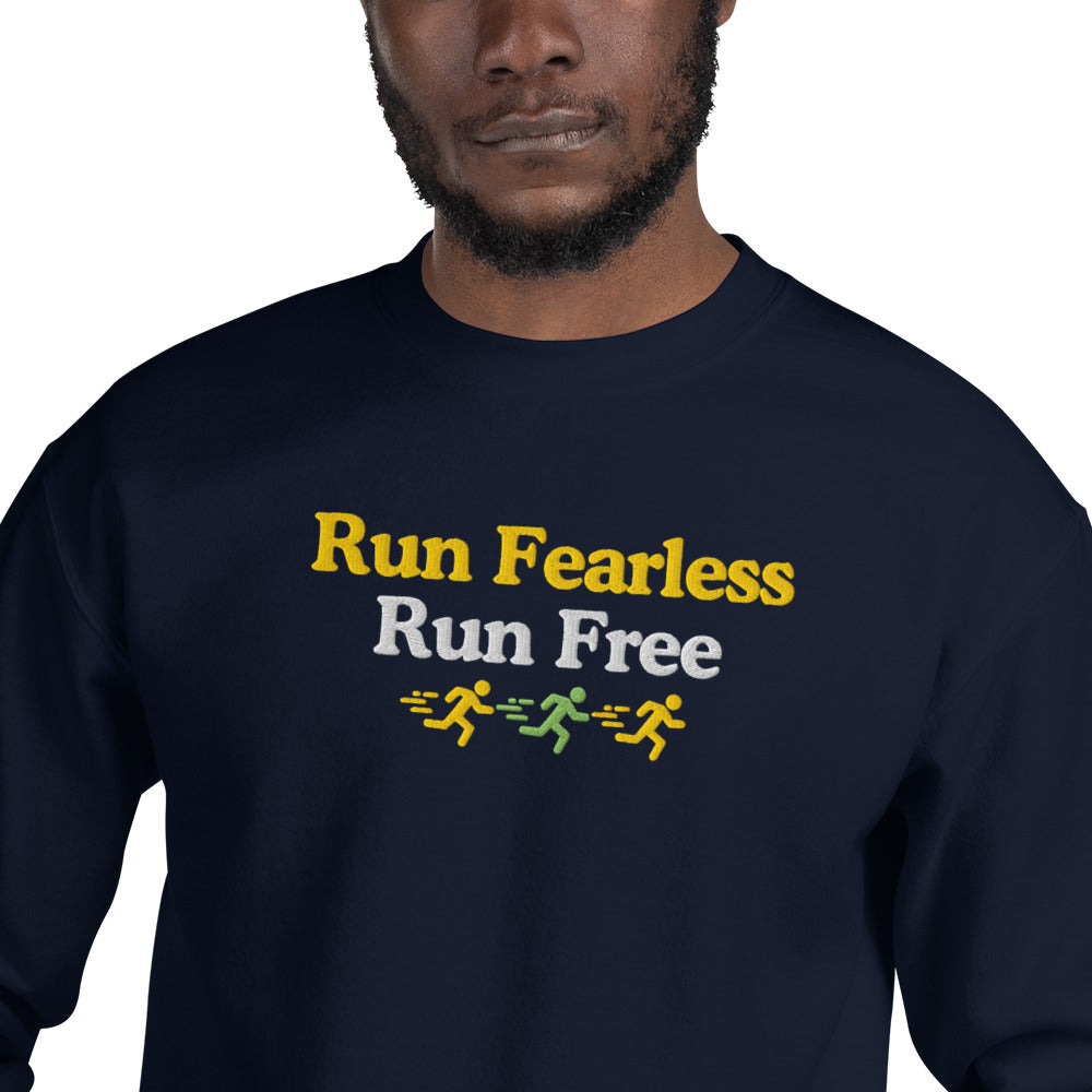Run Fearless, Run Free Crewneck