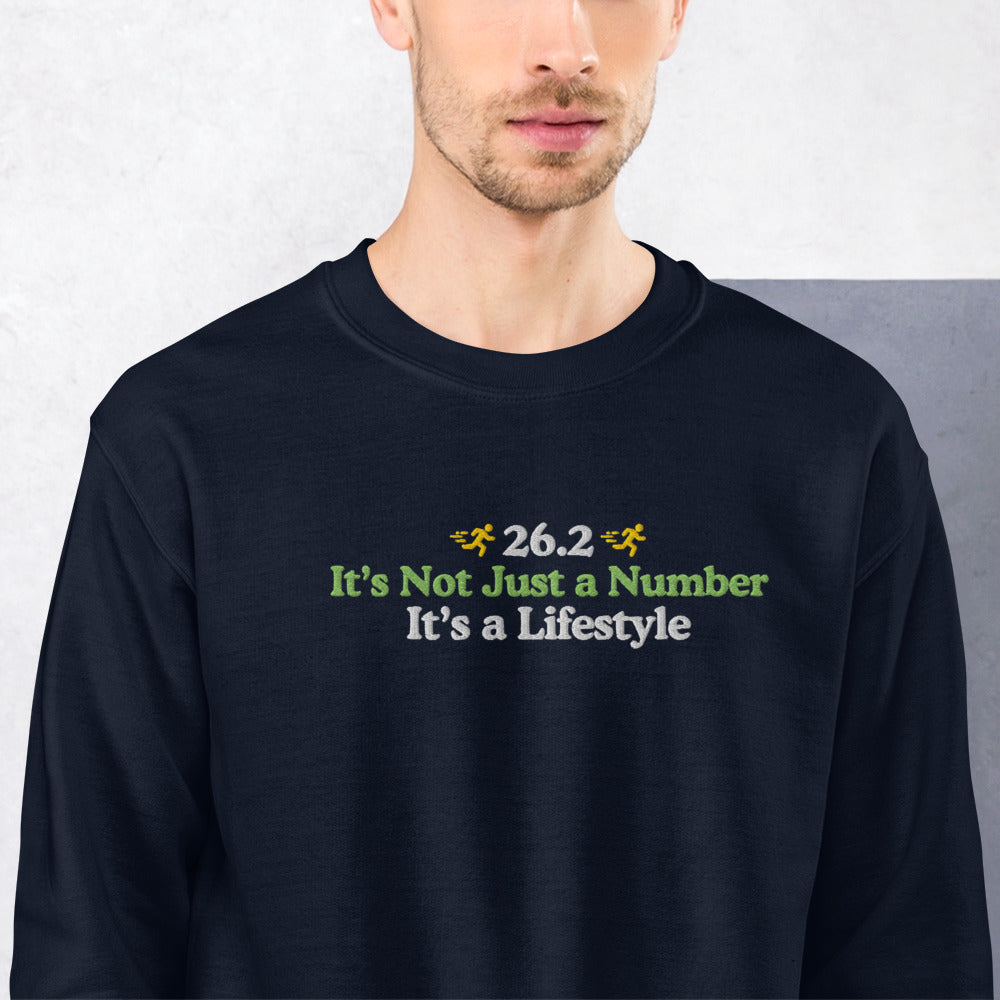26.2 It's Not Just a Number Crewneck