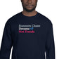 Runners Chase Dreams Not Trends Crewneck