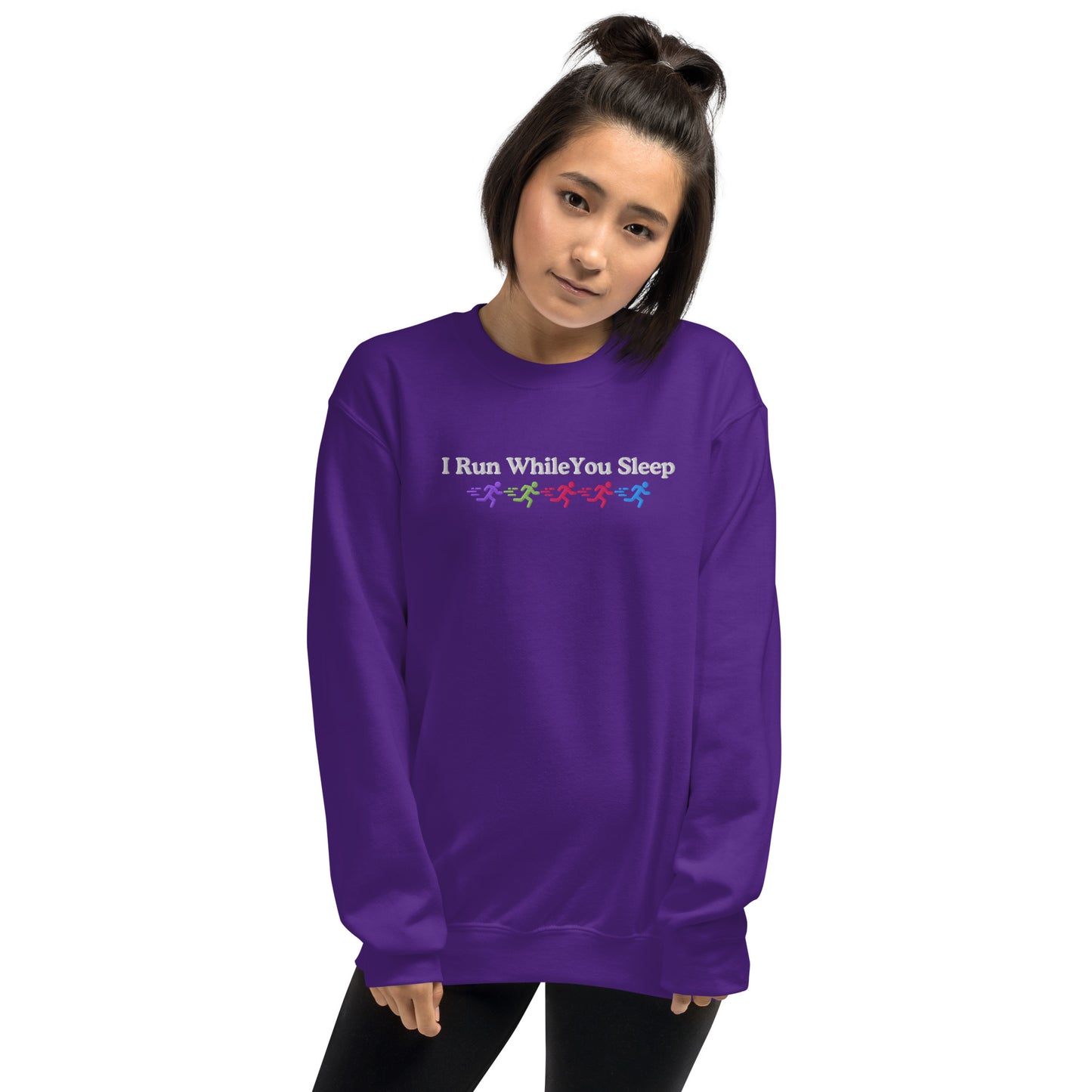 I Run While You Sleep Crewneck