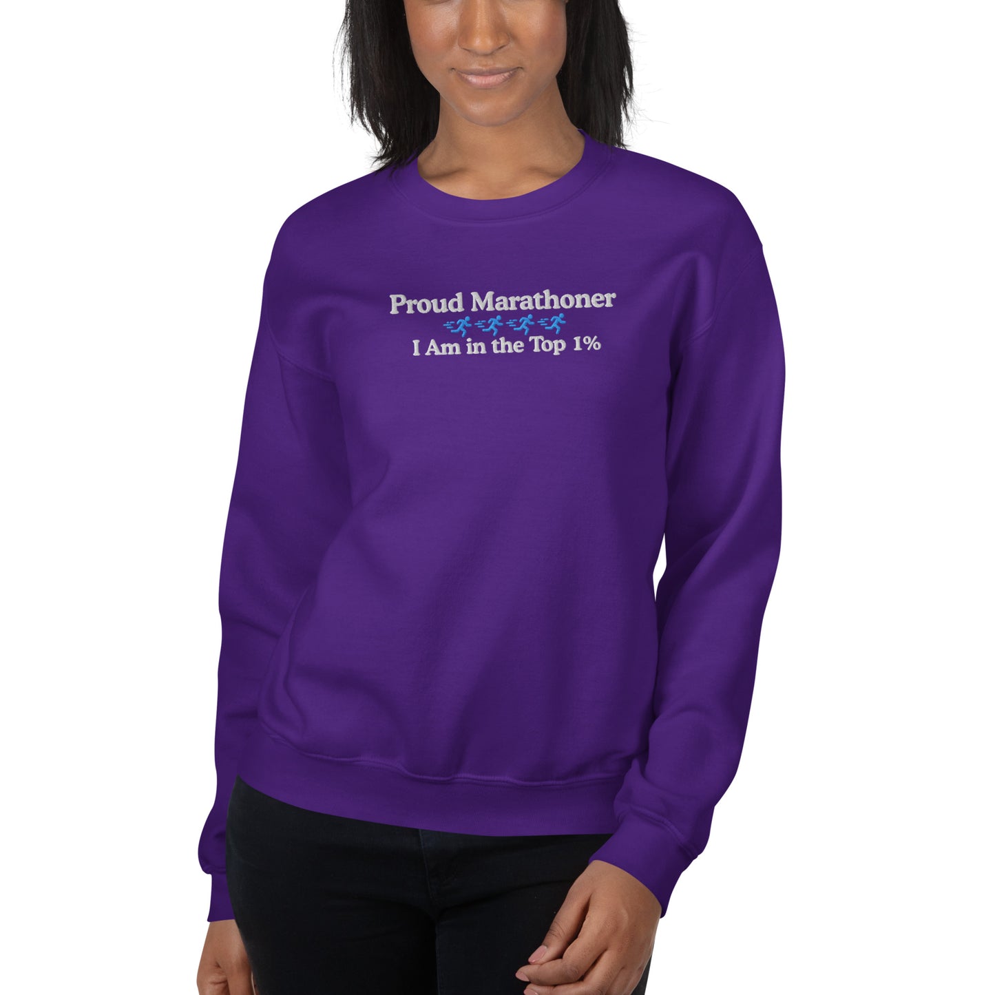 Proud Marathoner Crewneck