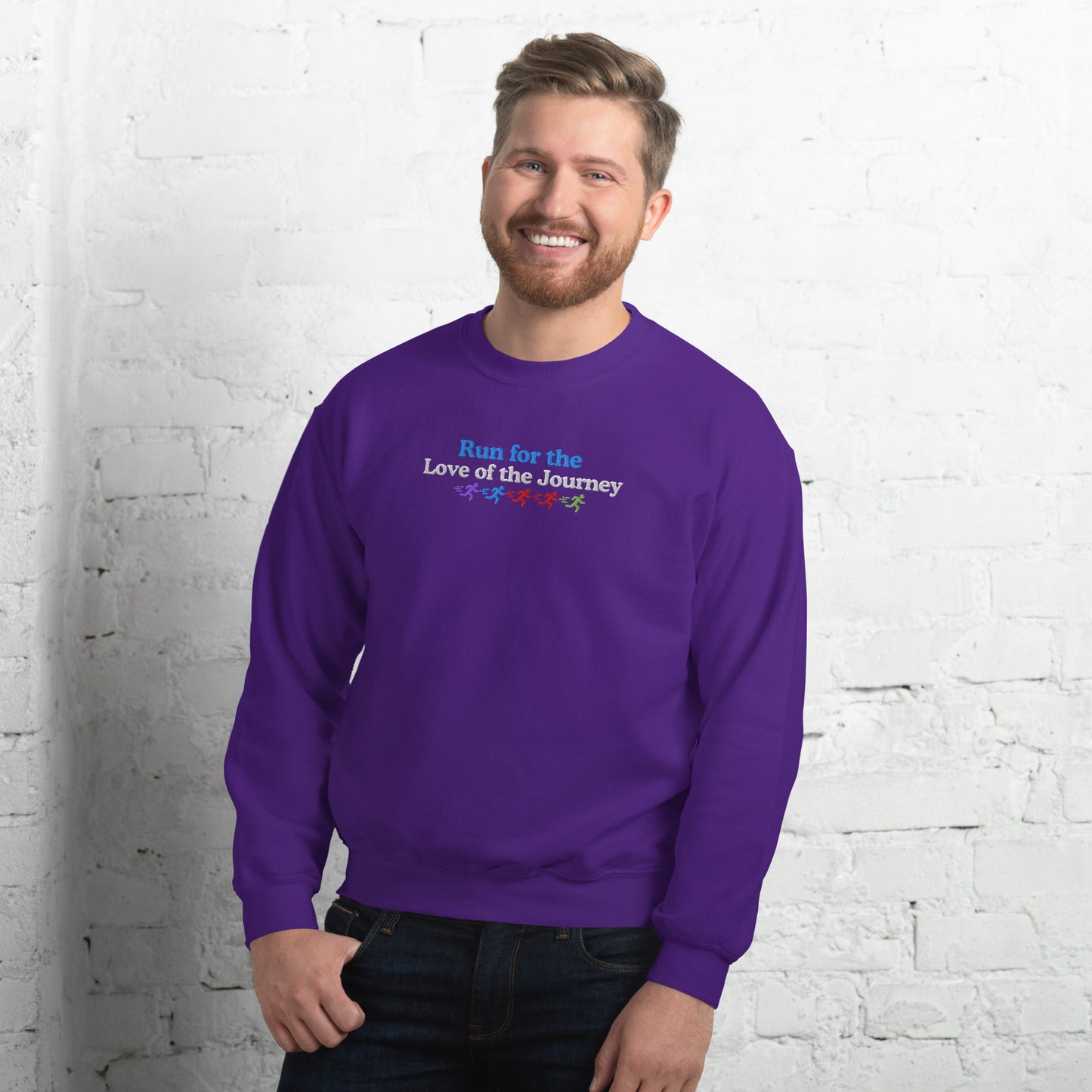 Run for the Love of the Journey Crewneck