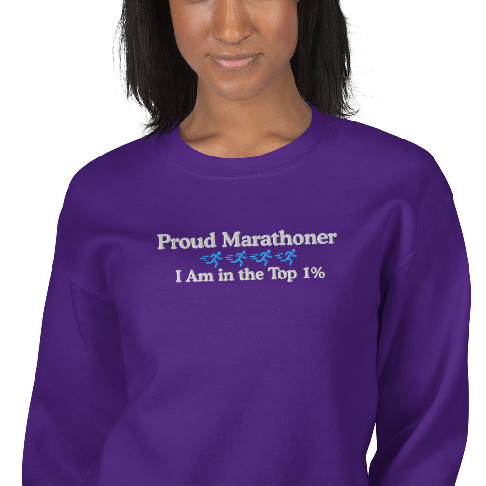 Proud Marathoner Crewneck