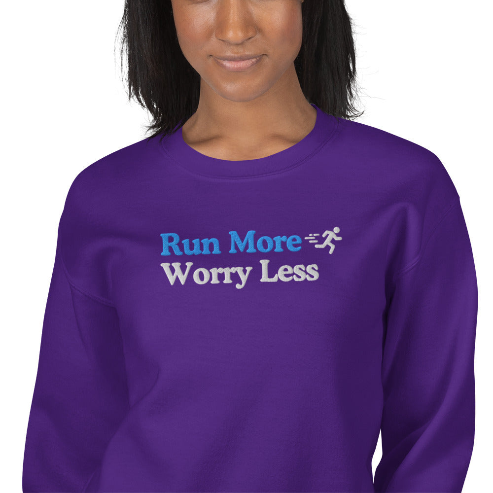 Run More, Worry Less Crewneck