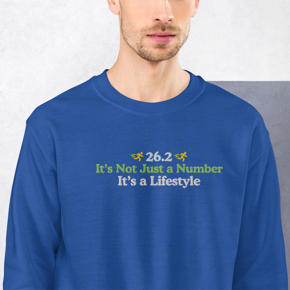 26.2 It's Not Just a Number Crewneck