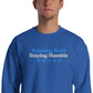 Running Hard, Staying Humble Crewneck