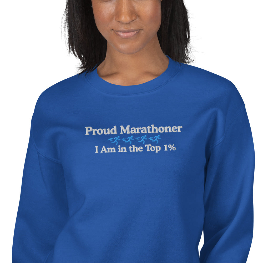 Proud Marathoner Crewneck