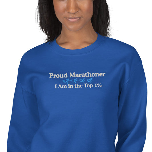 Proud Marathoner Crewneck