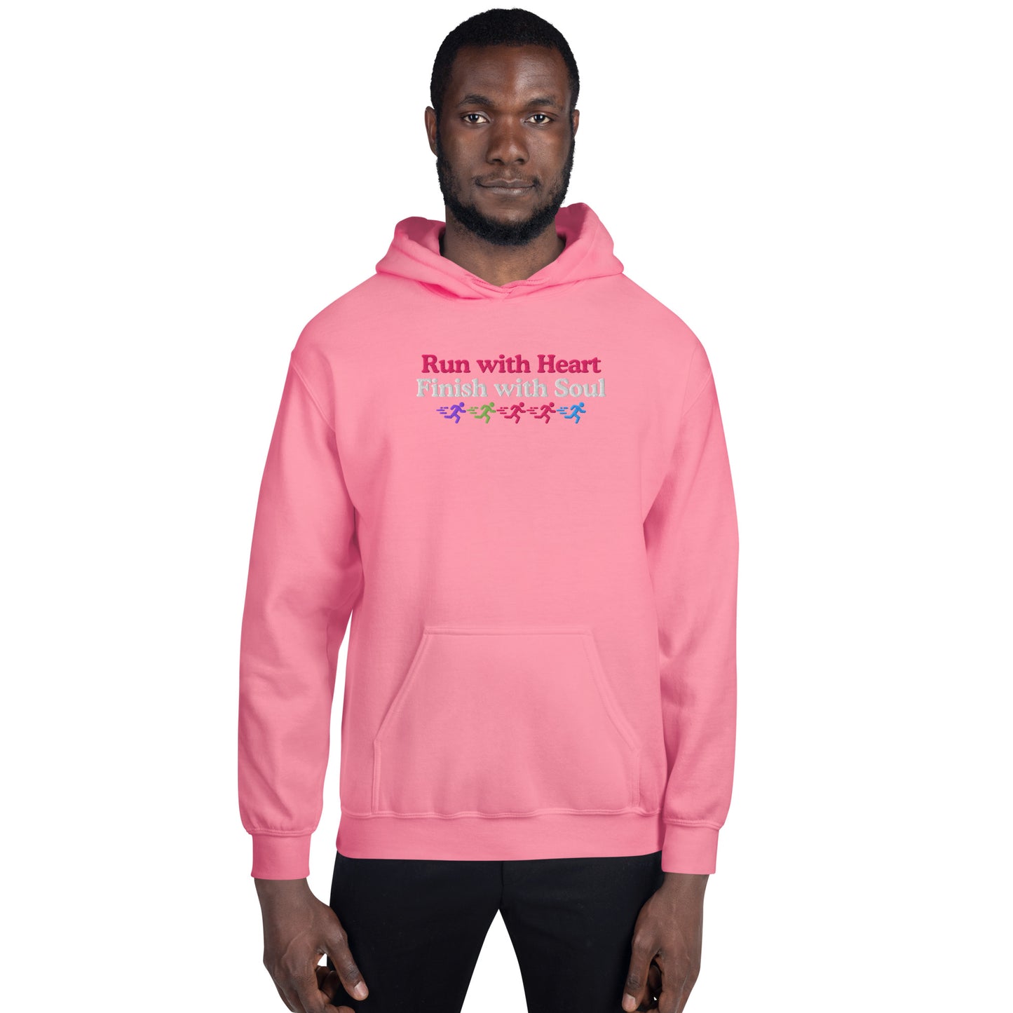 Run with Heart, Finish with Soul Hoodie
