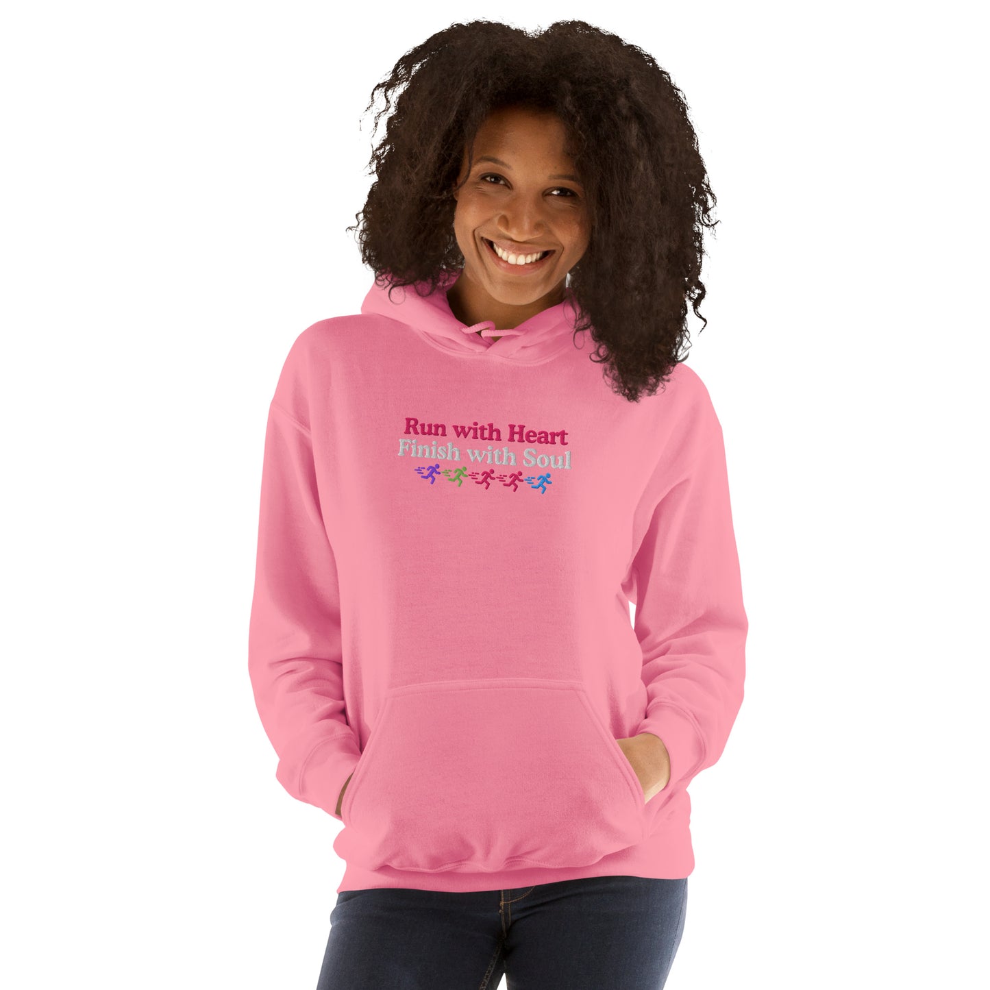 Run with Heart, Finish with Soul Hoodie
