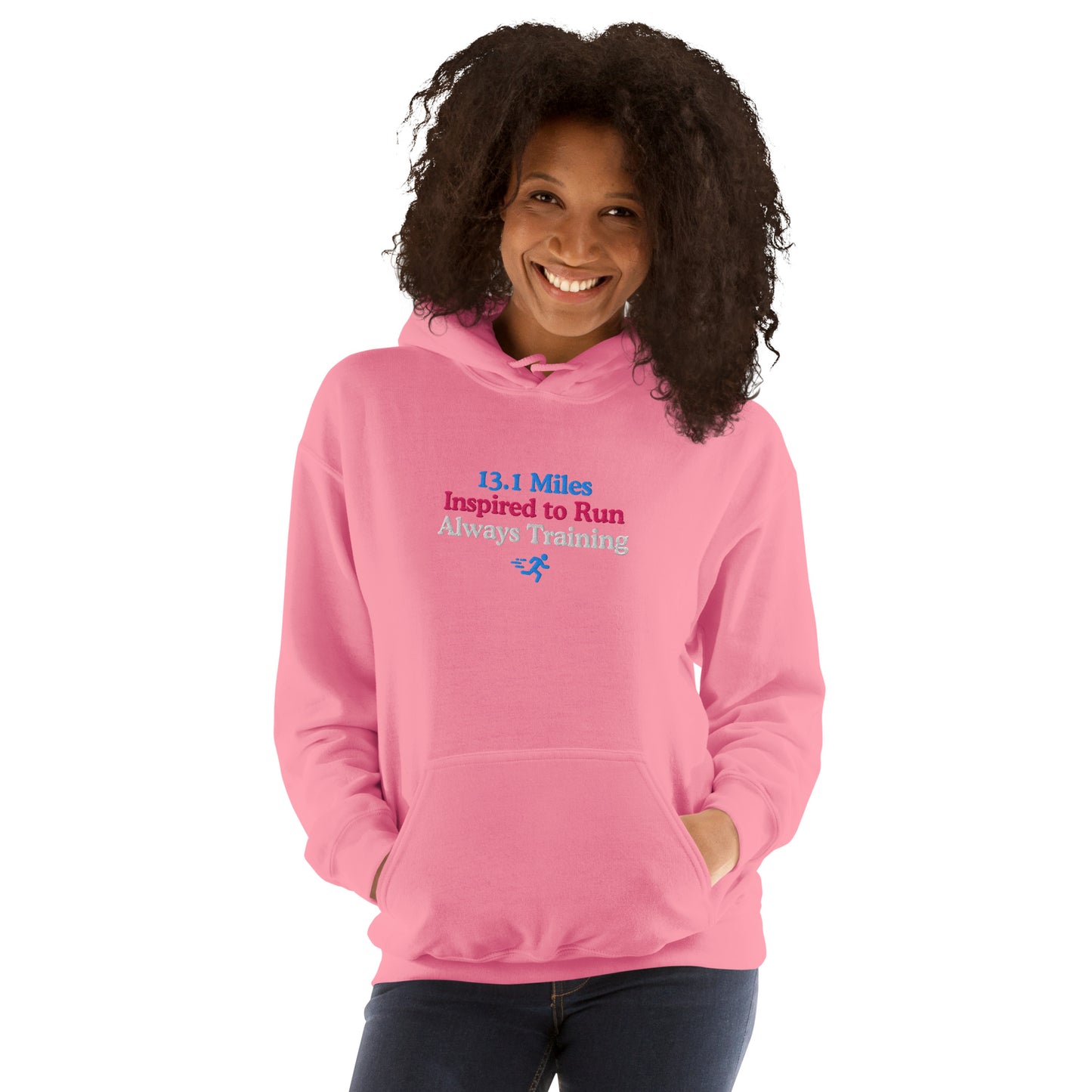 13.1 Miles Inspired to Run, Always Training Hoodie