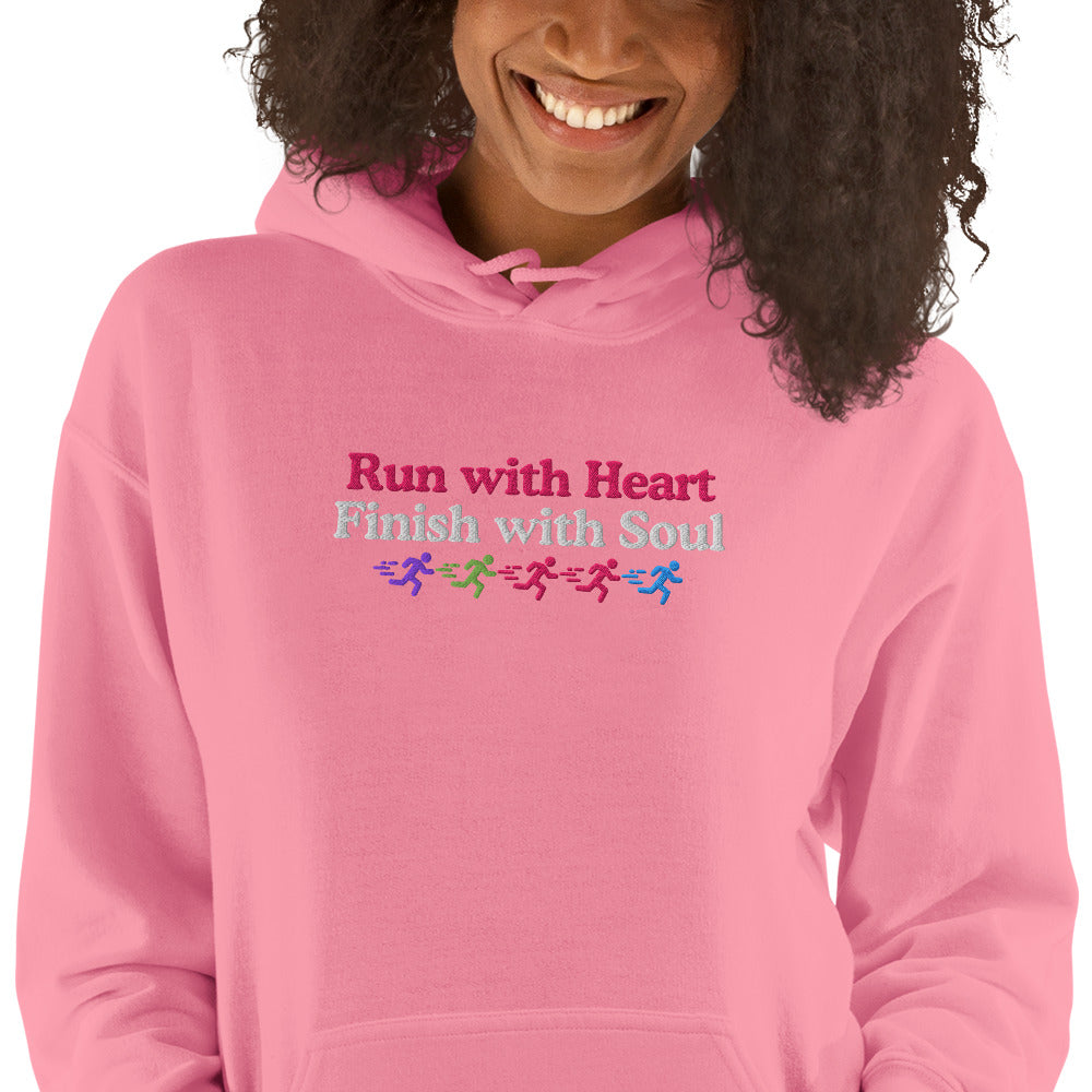 Run with Heart, Finish with Soul Hoodie