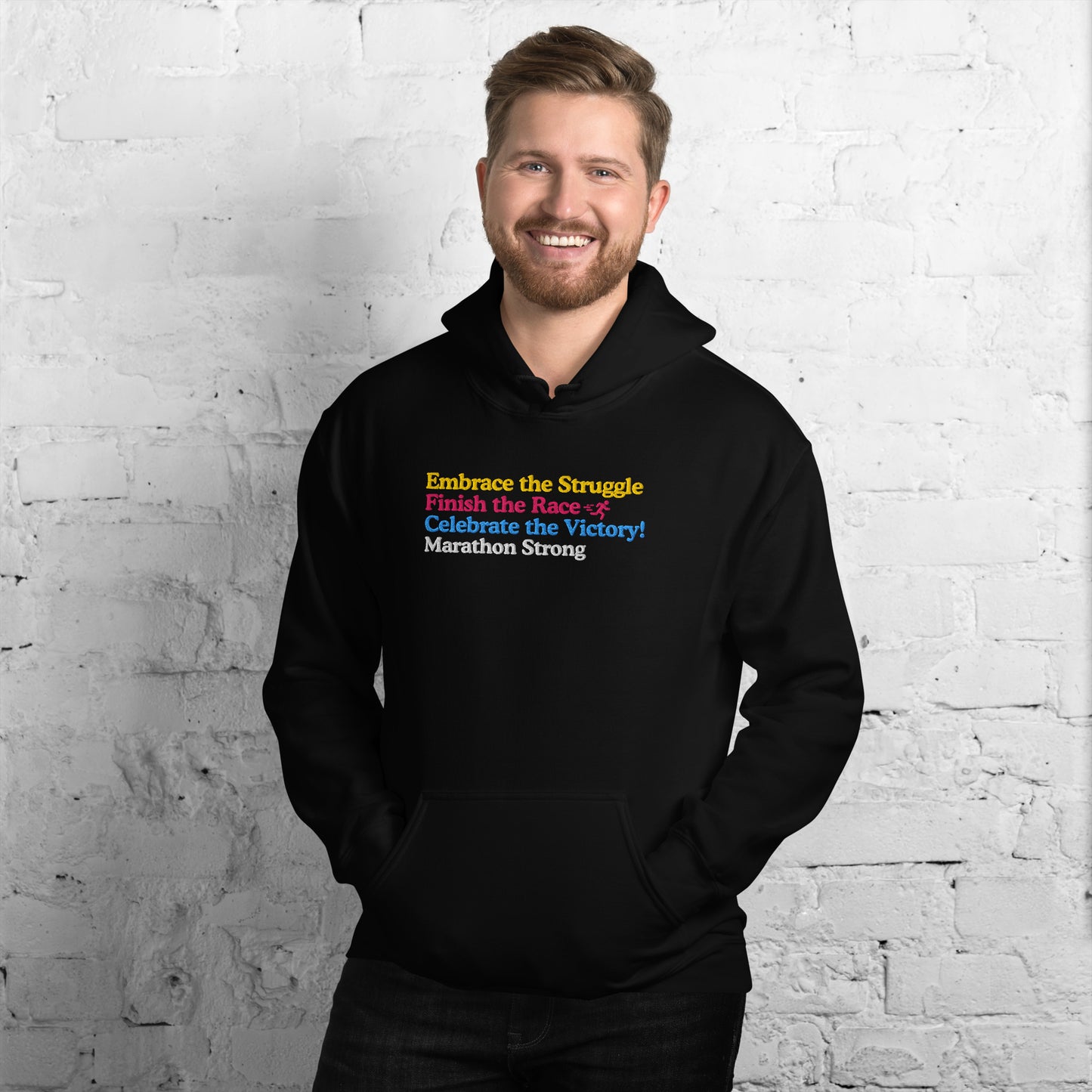 Celebrate the Victory of a Marathon Hoodie
