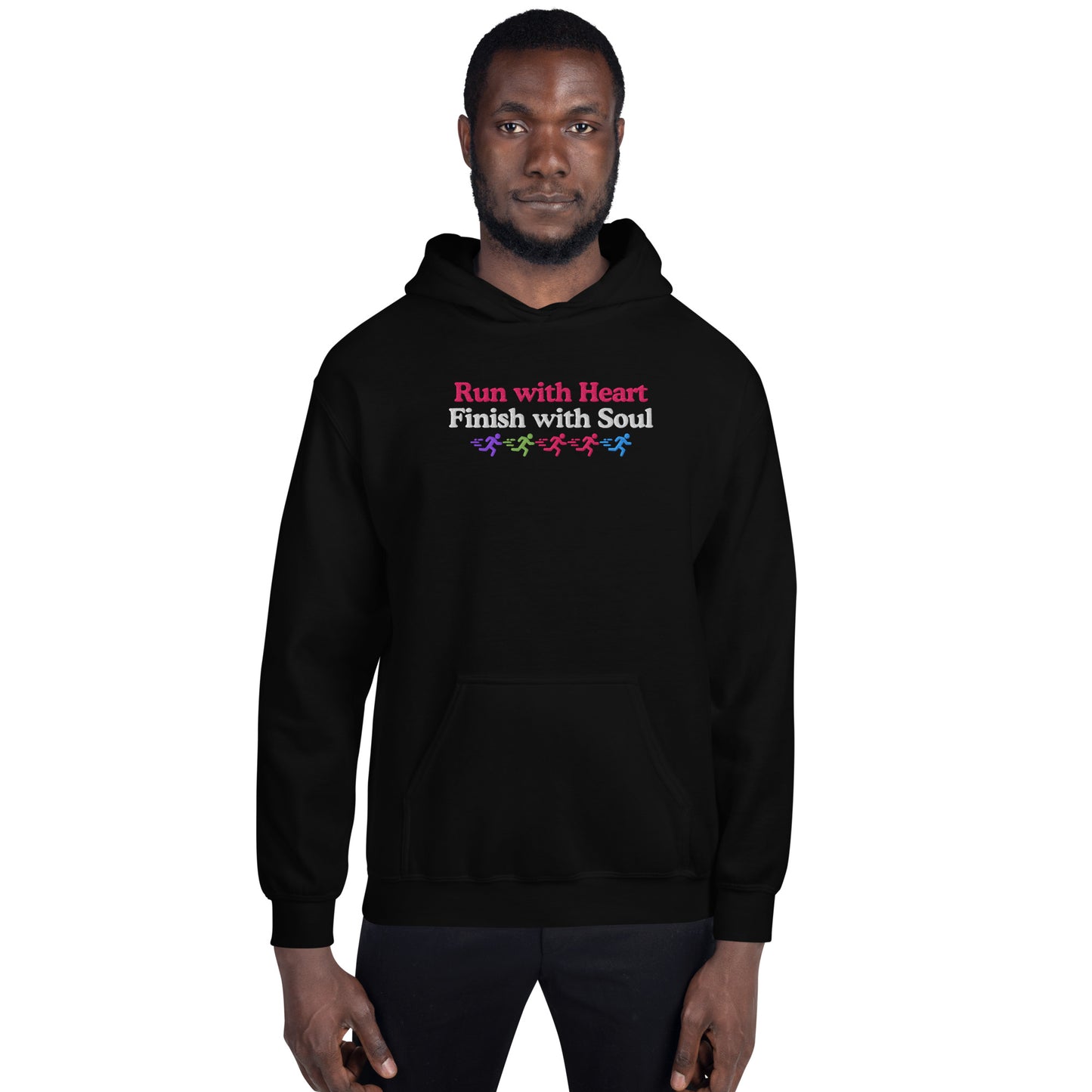 Run with Heart, Finish with Soul Hoodie