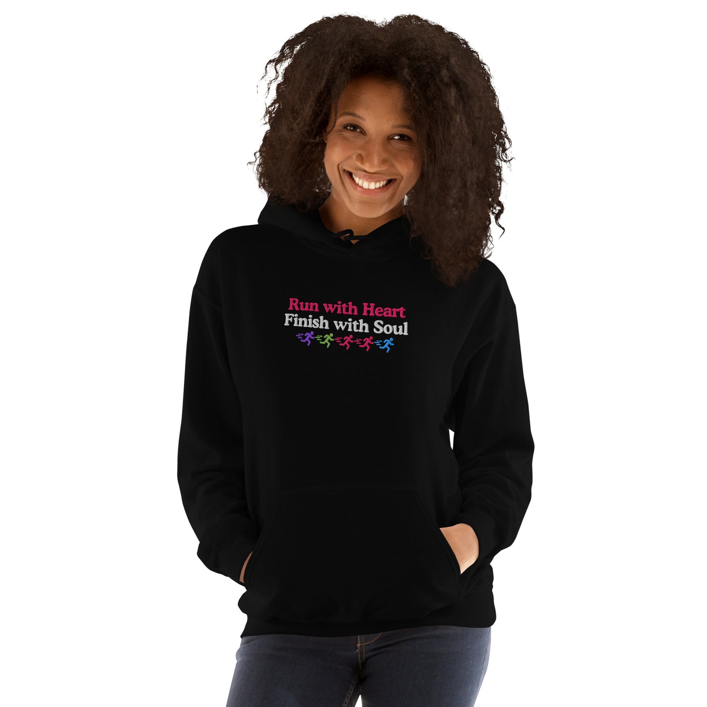 Run with Heart, Finish with Soul Hoodie