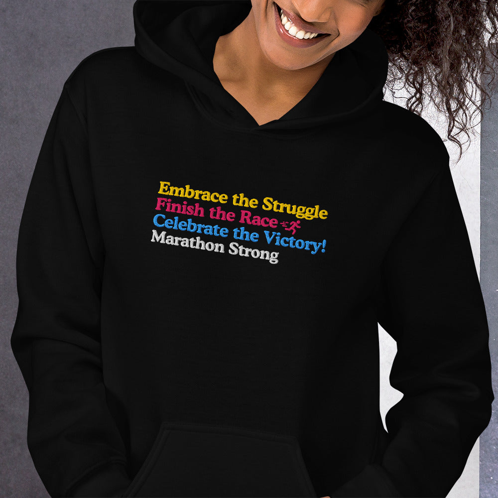 Celebrate the Victory of a Marathon Hoodie