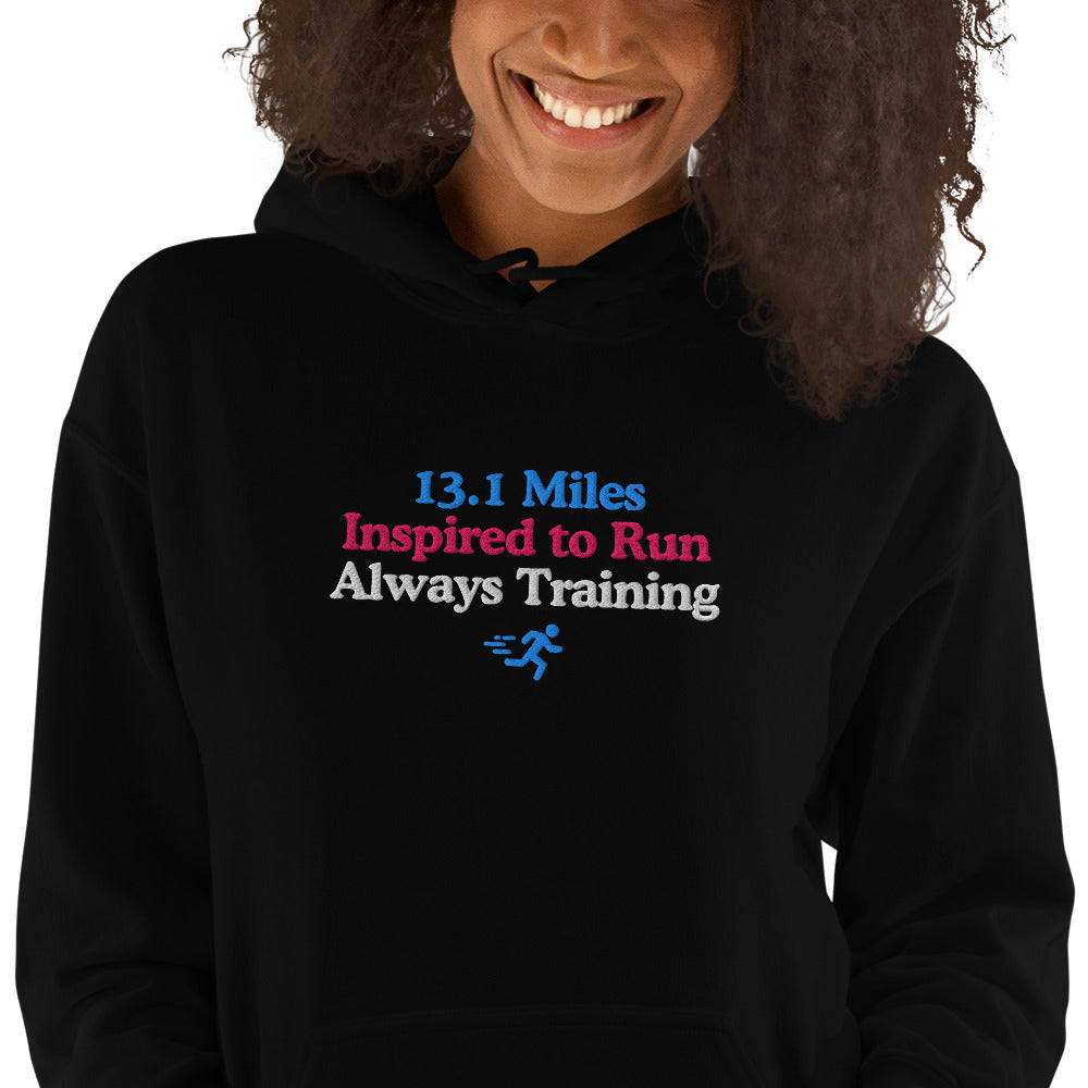 13.1 Miles Inspired to Run, Always Training Hoodie
