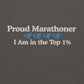 Proud Marathoner Hoodie