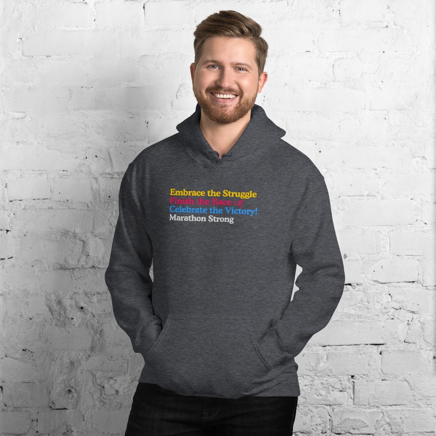 Celebrate the Victory of a Marathon Hoodie