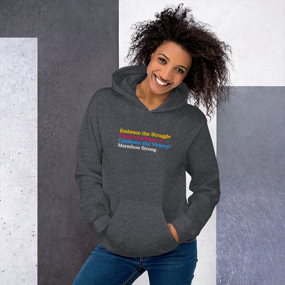 Celebrate the Victory of a Marathon Hoodie