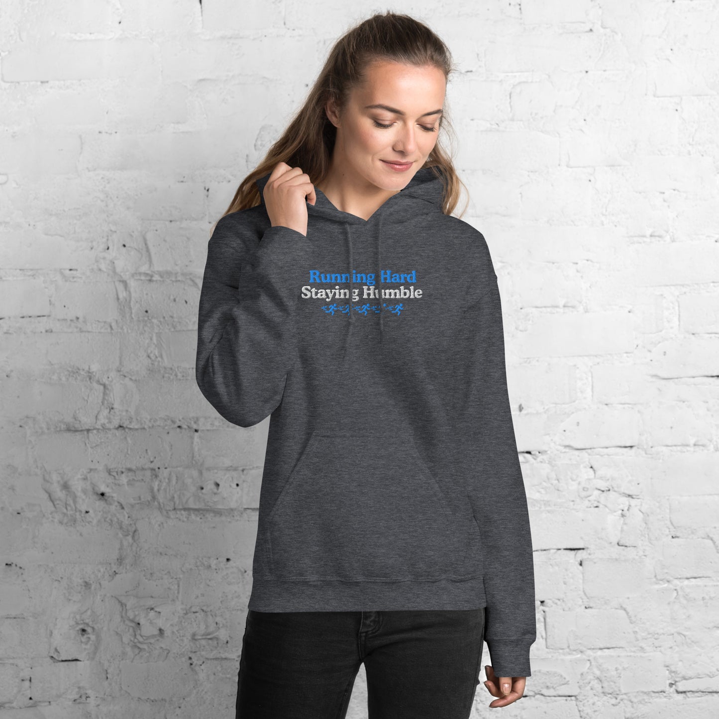 Running Hard, Staying Humble Hoodie
