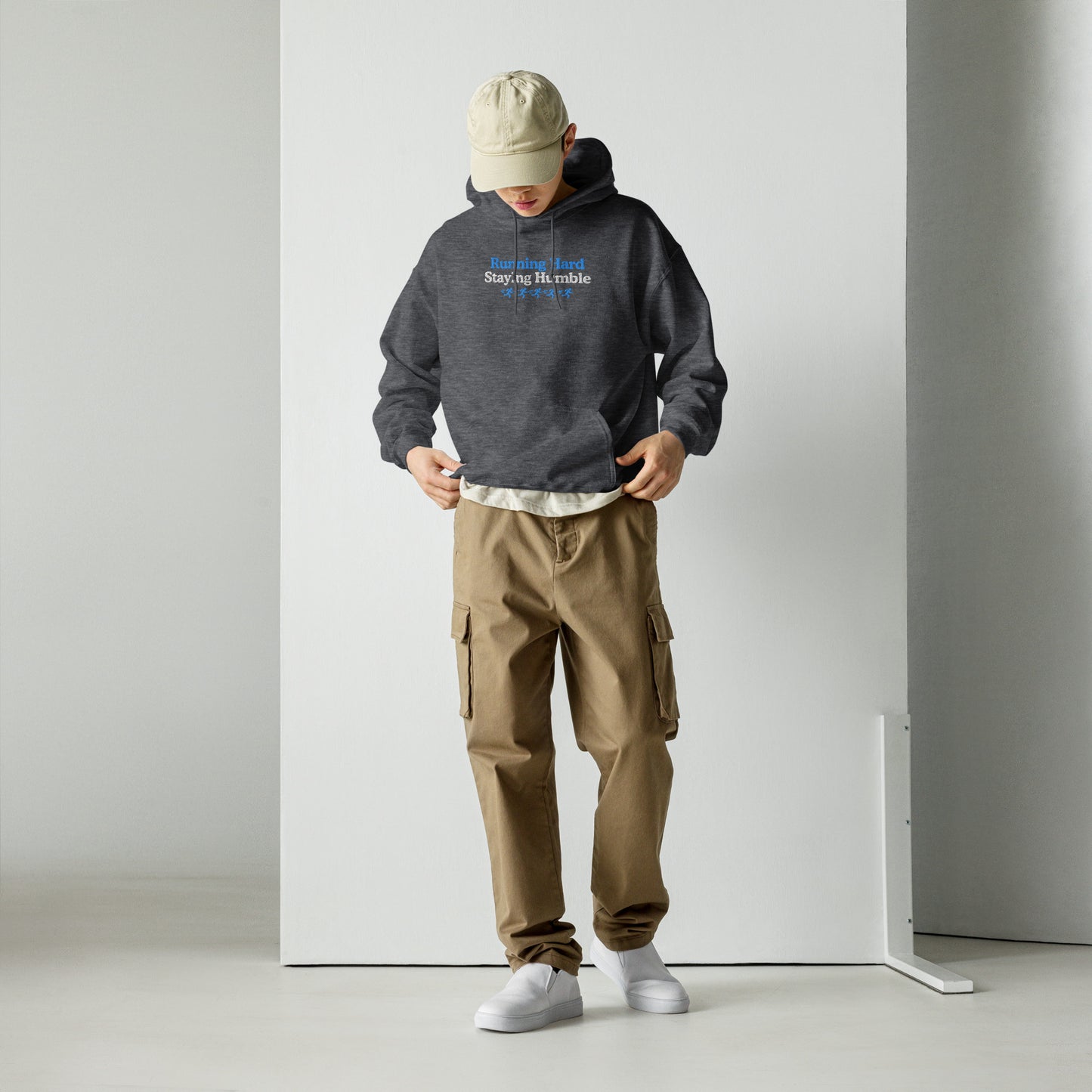 Running Hard, Staying Humble Hoodie