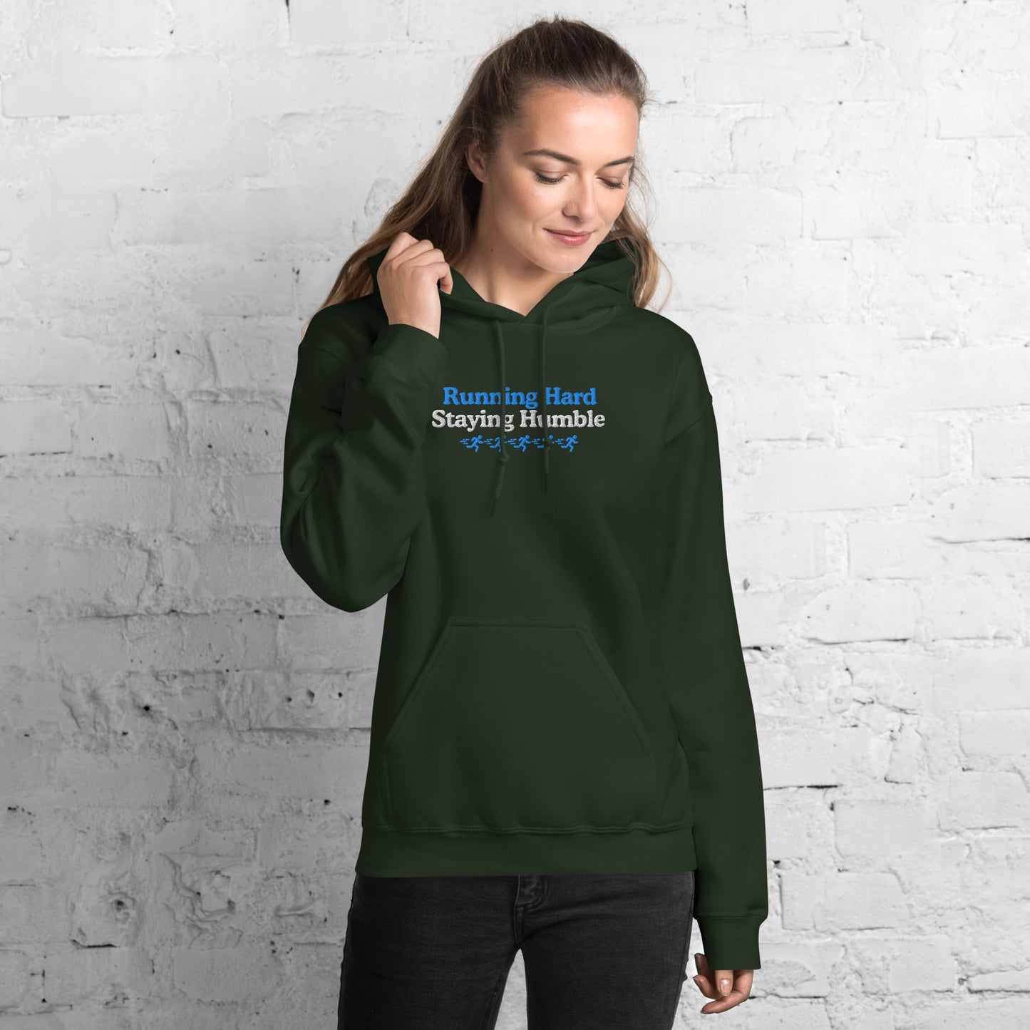 Running Hard, Staying Humble Hoodie